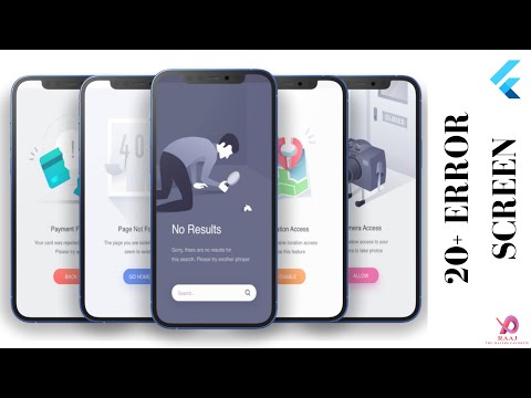 Flutter Error Screens: A Complete Guide for Android & iOS