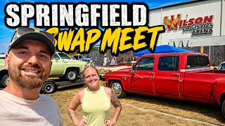 Checking out the Springfield Swap Meet! 