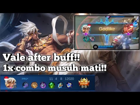 Vale best build, 1x combo mati😲 - MLBB