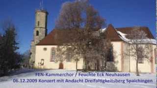 preview picture of video 'O Holy Night FEN-Kammerchor Männerchor Feuchte Eck Neuhausen'