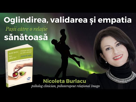 Oglindirea, validarea și empatia - pașii către o relație sănătoasă - Nicoleta Burlacu