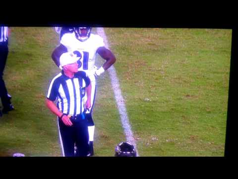 Baltimore Ravens Terrence Brooks Mimics NFL Referee