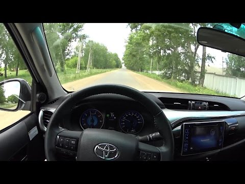2015 Toyota Hilux 2.8.  POV Test Drive