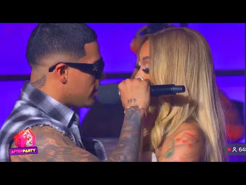 Michael Flores Ft La Perversa En vivo en Univisión | After Party | 