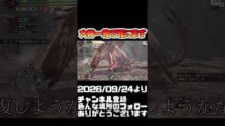 綱渡りメルゼナ渡り！モンハンライズサンブレイク #shorts 音楽：魔王魂 様