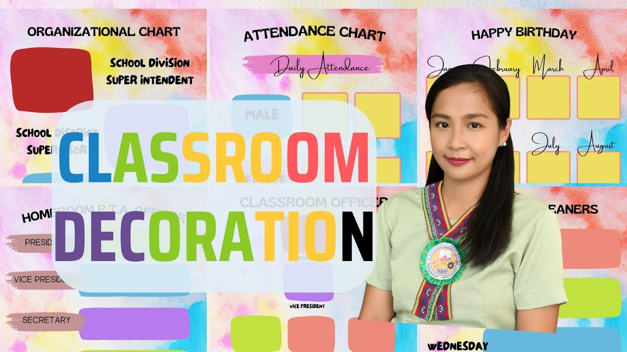 CLASSROOM DECORATION TEMPLATE | Isabel Baylon