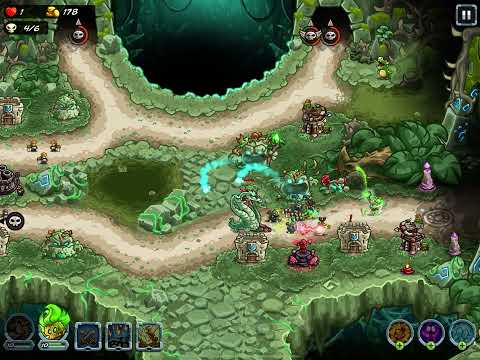 Kingdom Rush 5: Alliance - 22. Starving Hollow \ Heroic Challenge @ Impossible 100% Walkthrough