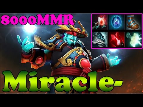 Dota 2 - Miracle- 8000MMR Plays Storm Spirit vol 16 - Ranked Match Gameplay