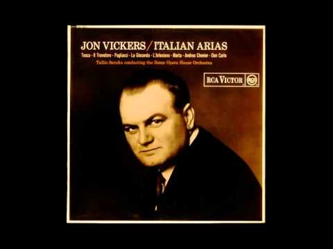 Jon Vickers - È la solita storia del pastore - L´Arlesiana - Cilea [432Hz]