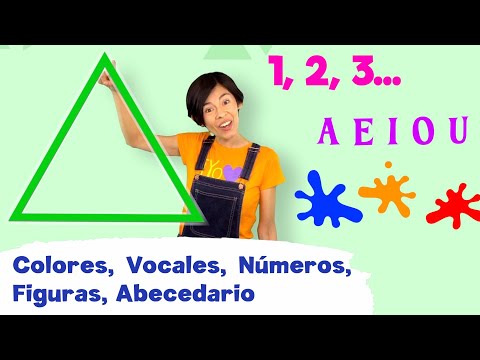 NÚMEROS • COLORES • FIGURAS GEOMÉTRICAS • VOCALES • ABC... Mix de música educativa para niños