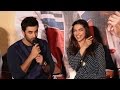 A Very Funny Question By Reporter FUNNY Answer By Ranbir Deepika MUST WATCH