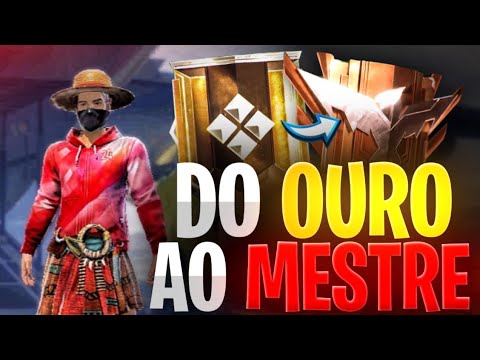 🏆DO OURO AO MESTRE EM 1DIA Temporada 24 | FREE FIRE