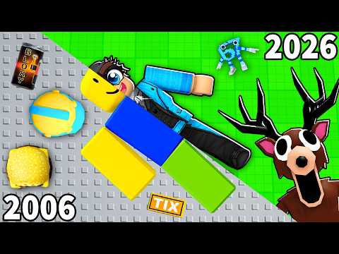 I Played 1 Roblox Game From EVERY YEAR!