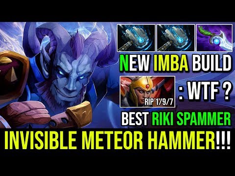 Meteor Hammer Riki NEW IMBA 2019 Build - 20Min GG Easy 20Kills by Riki Spammer Top Immortal Dota 2