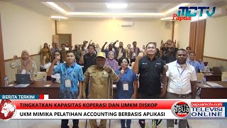Tingkatkan Kapasitas Koperasi dan UMKM, Diskop UKM Mimika Pelatihan Accounting Berbasis Aplikasi
