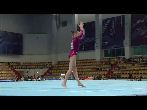 Zlata Osokina. 2022 Spartakiade. TF. FX