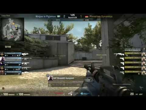 DreamHack Winter 2014: NIP vs PlanetKey | Ninjas in Pyjamas vs Planetkey Dynamics (27.11.2014)