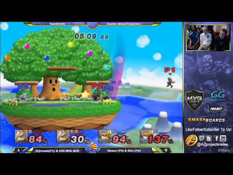 Sandstorm Doubles MVG M2K and Armada vs OkamiBW and Shiv