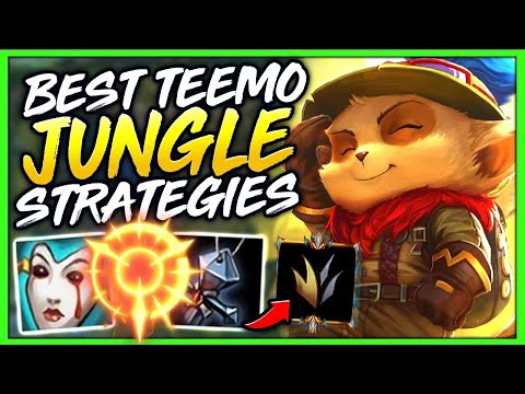 LEARN HOW TO JUNGLE WITH TEEMO TO WIN EVERY TIME (INFORMATIVE) - League of Legends