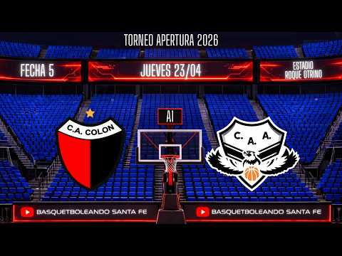 Colón (Santa Fe) vs Almagro (Esperanza) - #TORNEOAPERTURA2026 - A1 - Fecha Nº5