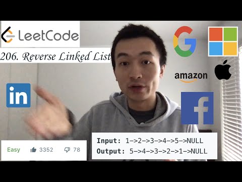 Leetcode 206 Reverse Linked List Java Solution Explained