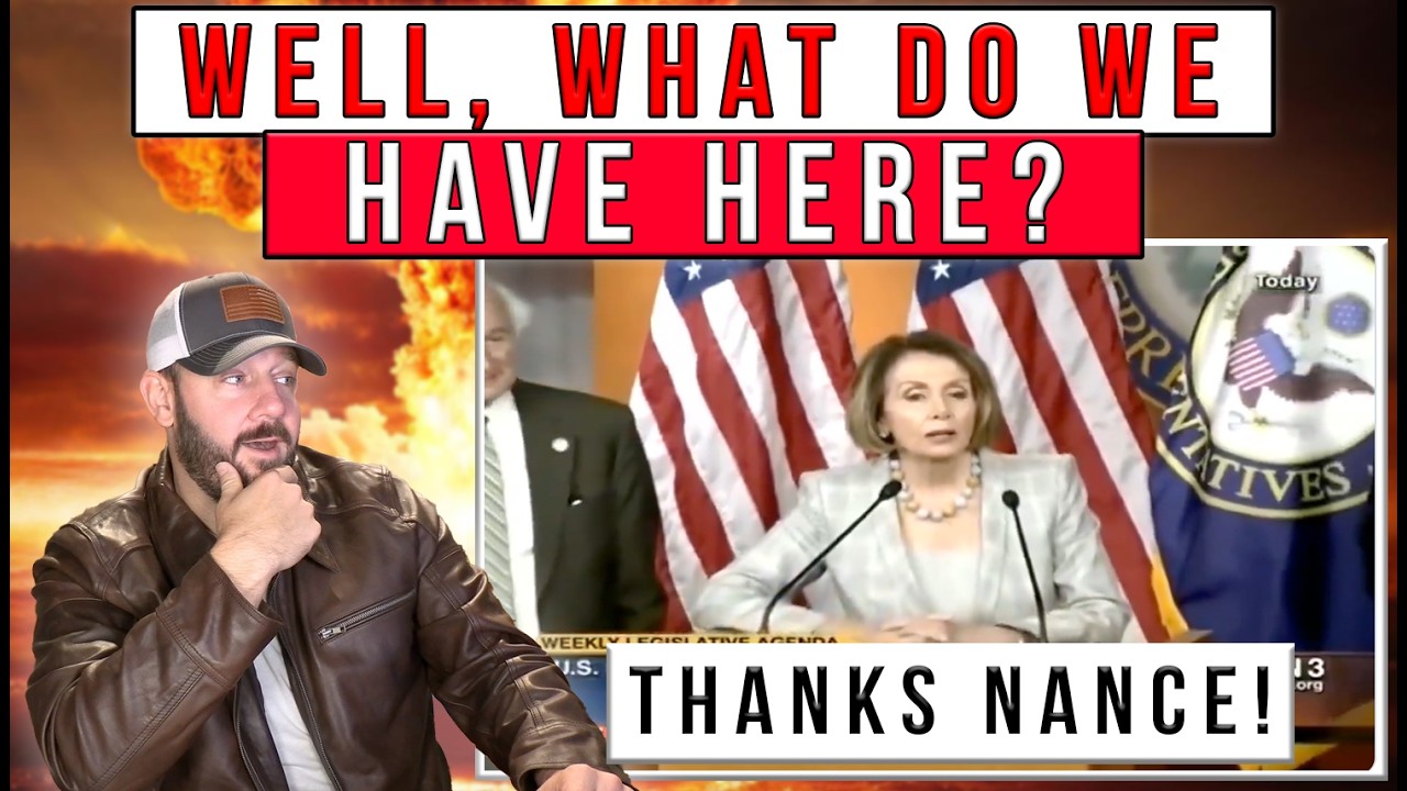 UNEARTHED Clips DESTROY The Newest Dem Talking Points From ORBIT... Thanks Nancy!