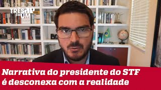 Rodrigo Constantino: Fux faz discurso lamentável e que não representa a população