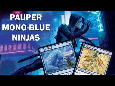 I'M BLUE DA BA DEE! Pauper Mono Blue Hacker Faerie Ninja Tempo with Kamigawa, Neon Dynasty! MTG NEO