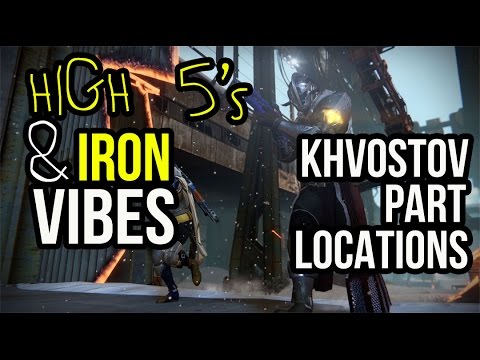 Destiny: Rise of Iron -  How to Get The Exotic Khvostov 7G-0X (Weapon Part Locations)