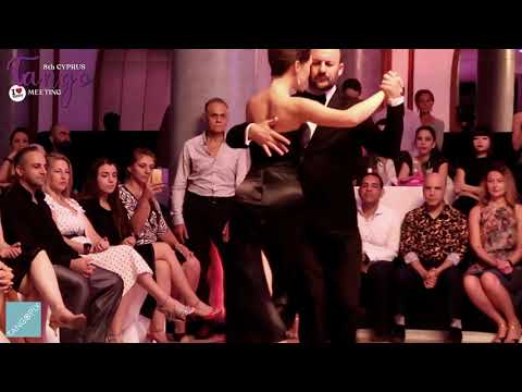  Andrea Serban  and  Endre Szeghalmi  are  dancing  to  the  tango  "  Derrotado  "  by  Carlos di Sarli  at  Cyprus Tango Meeting  in  2022