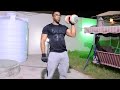Shoulder Workout In The Backyard