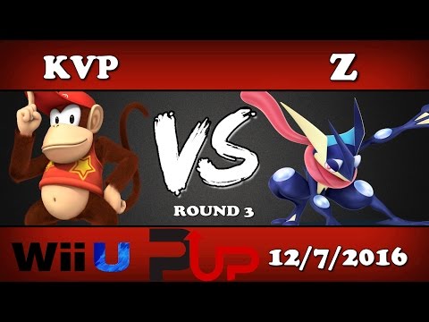 KVP (Diddy Kong) vs. SUGOI | Z (Greninja) - Wii U Winners Round 3 - SOS