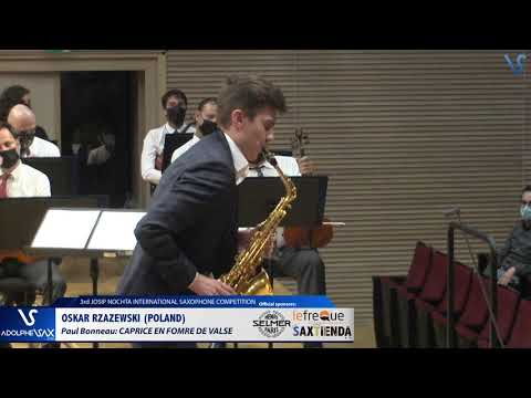 Oskar Rzazewski plays Caprice en forme de valse by Paul Bonneau