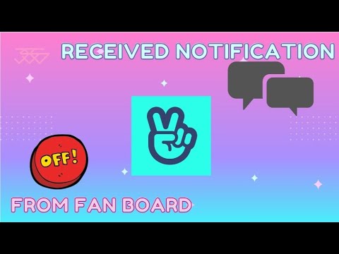HOW TO TURN ON OR TURN OFF FAN BOARD NOTIFICATIONS | TUTORIAL 2021