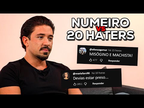 Numeiro reads comments from haters.