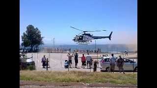 preview picture of video 'Mossel Bay Diaz Festival 2013-02-02 SAPS Airwing and K9 demostration.'