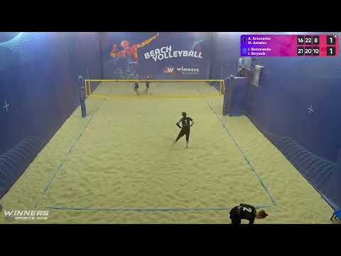 09:55 A. Antonenko / M. Anhelov - I. Romanenko / I. Skrynnik 30.03.2023 | Winners Beach Volleyball