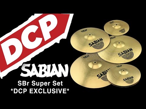 Sabian SBr Super Cymbal Set - DCP Exclusive!