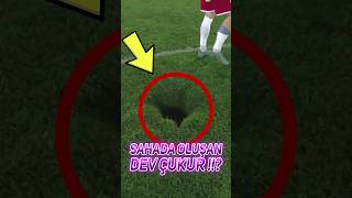 Futbol Sahasında Oluşan Çukurlar !!? #shorts #futbol #football