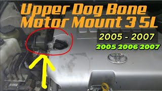 2005 - 2007 TOYOTA AVALON UPPER MOTOR MOUNT  _ TORQUE STRUT MOUNT REPLACEMENT TUTORIAL | 2006 2007