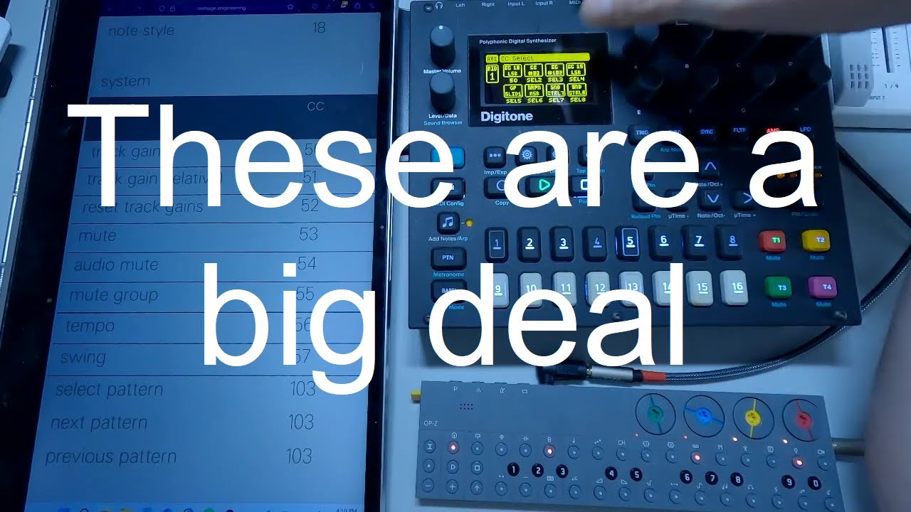 OP-Z MIDI Implementation - OP-Z - OP Forums