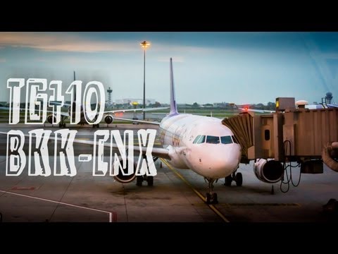 Thai Smile TG710 : Flying from Bangkok to Chiang Mai