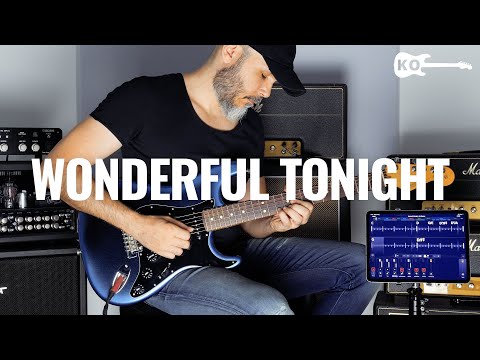 Eric Clapton - Wonderful Tonight - Electric Guitar Cover by Kfir Ochaion - Jamzone App