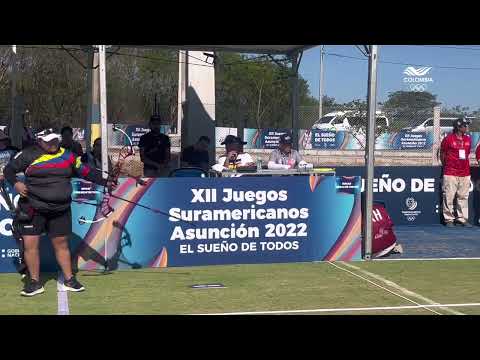 Sara López, Alejandra Usquiano, Valentina Suárez - arco compuesto - arquería