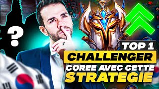 IL MONTE TOP1 CHALLENGER CORÉE AVEC CETTE STRATÉGIE !! (78% WINRATE)