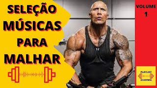 SELEO DE MUSICAS PARA MALHAR VOL 1 / PLAYLIST ACADEMIA / MUSICA PARA TREINAR / MUSICA ACADEMIA