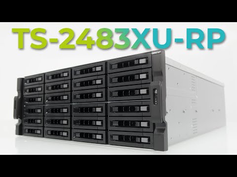 Almacenamiento masivo y potencia de procesamiento - Servidor QNAP TS-2483XU-RP