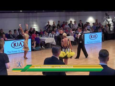 Tománek - Růžičková / MČR 10T 2017 / Jun II - F - R