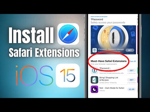 iOS 15: Cómo descargar e instalar extensiones web de Safari