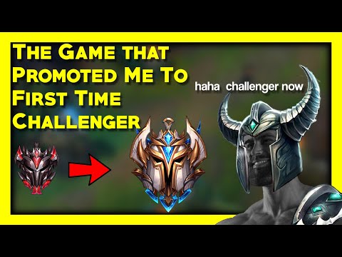 FINALLY REACHED CHALLENGER  WITH MID TRYNDAMERE - The Game That Promoted me